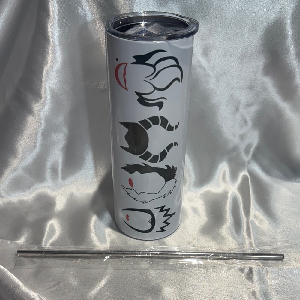 20oz Disney Villains Tumbler with Black and Red Design - Picture 1 of 1
